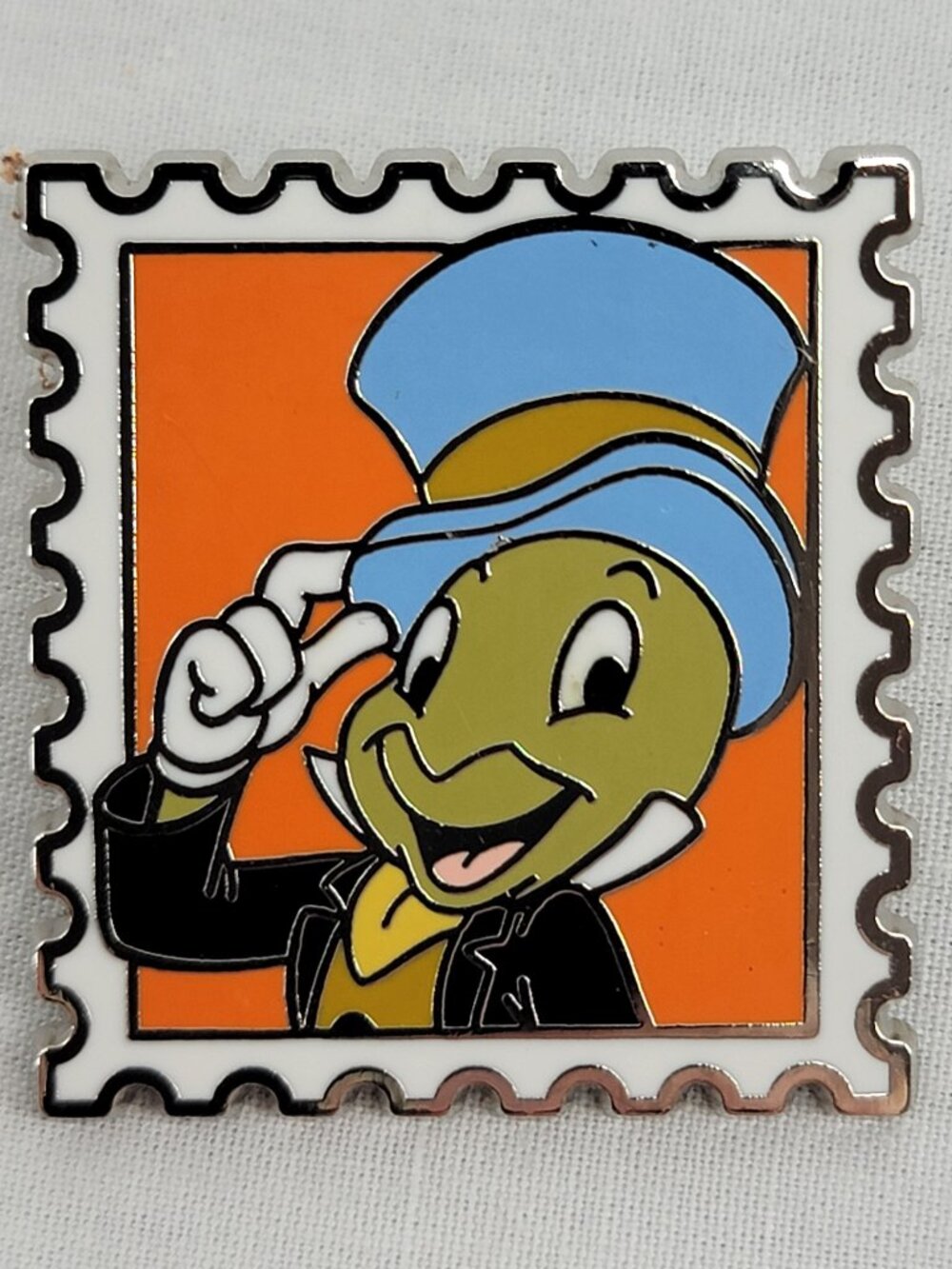 DISNEY Pin Trading ~ Magical Mystery Set #10 ~ Stamps ~Jiminy Cricket ~ 2016~P09